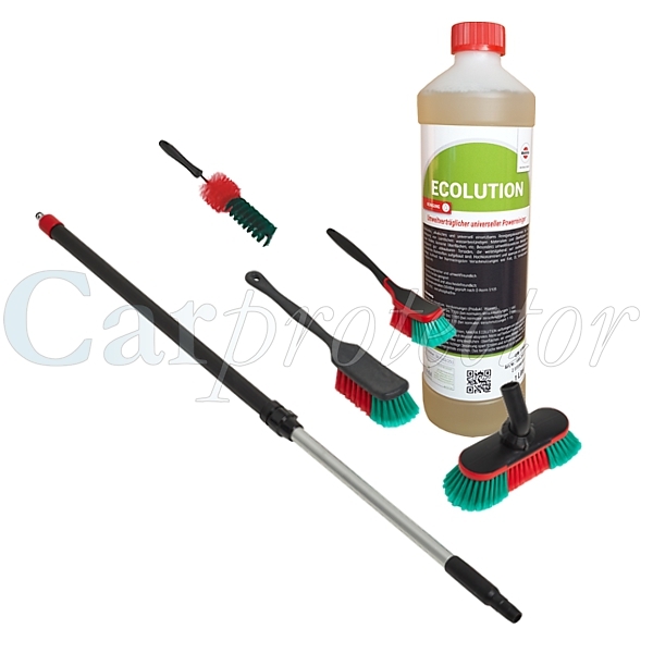 Car Clean Bundle - Profi / 6-teilig - Ecolution Powerreiniger